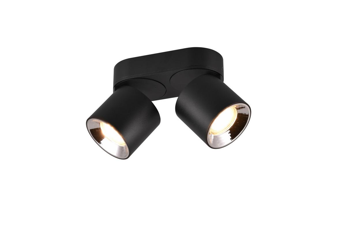 Strahler 651000232  Guayana - Schwarz, Basics, Metall (8,7/18/12cm) - Trio Leuchten