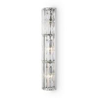 Wandleuchte Facet - Chromfarben/Transparent, Trend, Glas/Metall (13/10/75,2cm) - MAYTONI