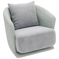 Wish Mintgrün B: 83 Cm - Schwarz/Mintgrün, Design, Textil (83/80/75cm) - Livetastic