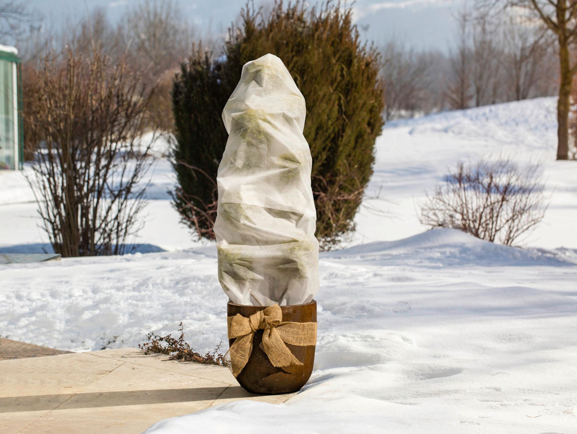 Öko-wintervlies, 150x500 Cm Witterungsbeständig - Weiß, Basics, Textil (150/500cm) - Windhager