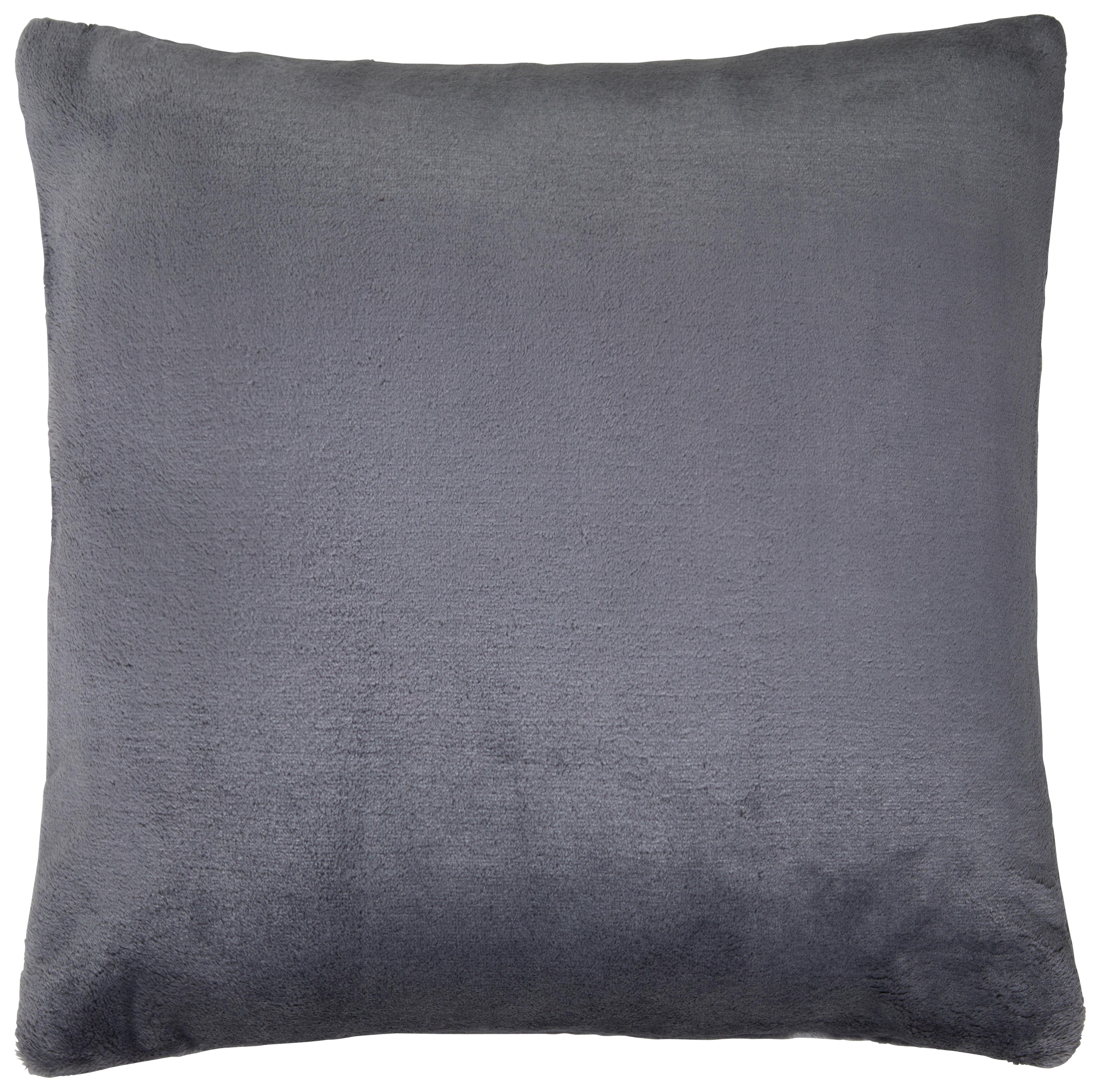 Zierkissen Oslo - Anthrazit, MODERN, Textil (45/45cm) - Luca Bessoni