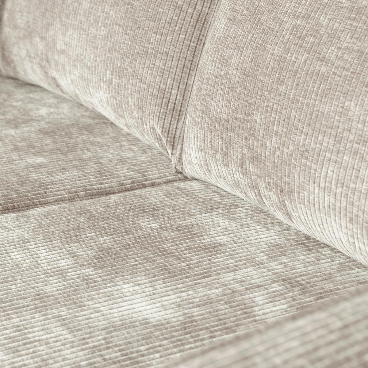 2,5-SITZER Rodeo Sandfarben B: 190cm - Sandfarben, MODERN, Textil (190/85/86cm) - Livetastic