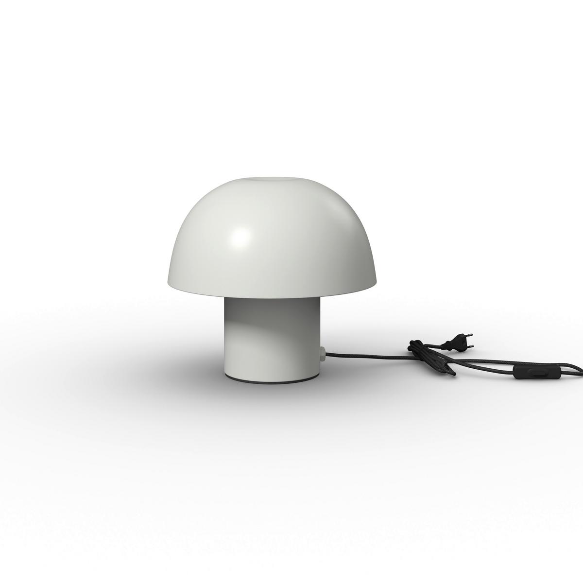 STOLNÍ LAMPA CARLA - bílá, Moderní, kov (22,5/22cm) - Bessagi Home