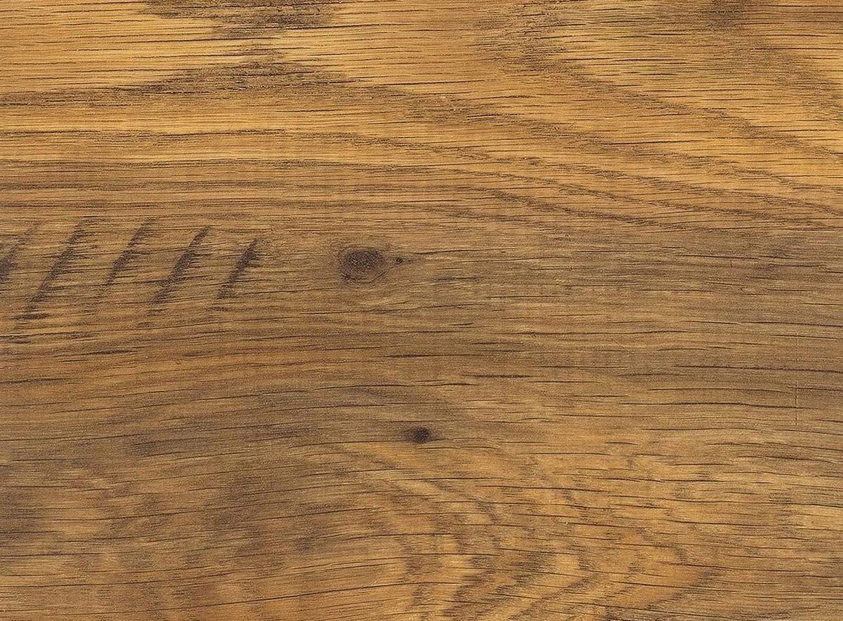 Laminatboden Eiche Fattoria Landhausdiele Stärke 8mm - Eichefarben/Dunkelbraun, Natur, Holzwerkstoff (220/24,3/0,8cm) - Living by HARO