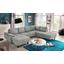 Wohnlandschaft in U-Form Cherno 167x313x237 cm - Wengefarben/Silberfarben, MODERN, Textil (167/313/237cm) Wohnlandschaft in U-Form Cherno 167x313x237 cm - Wengefarben/Silberfarben, MODERN, Textil (167/313/237cm)