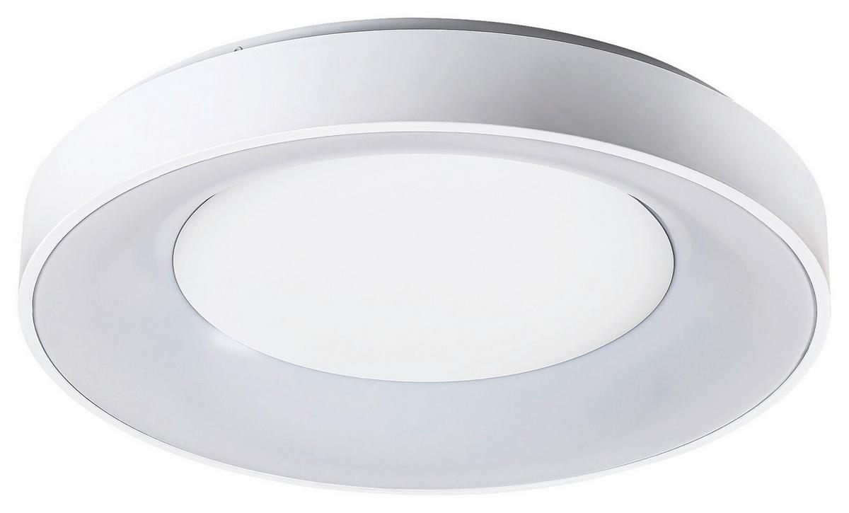 ZÁVESNÉ SVIETIDLO CEILO - biela, Design, kov/plast (48/8cm)