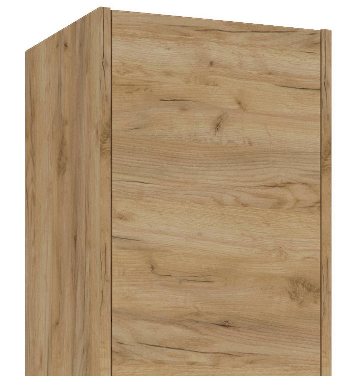 Hängender Hochschrank Mit Soft Close Nena B: 35cm Eiche Dekor - Eichefarben, MODERN, Holzwerkstoff (35/160/30cm) - MID.YOU