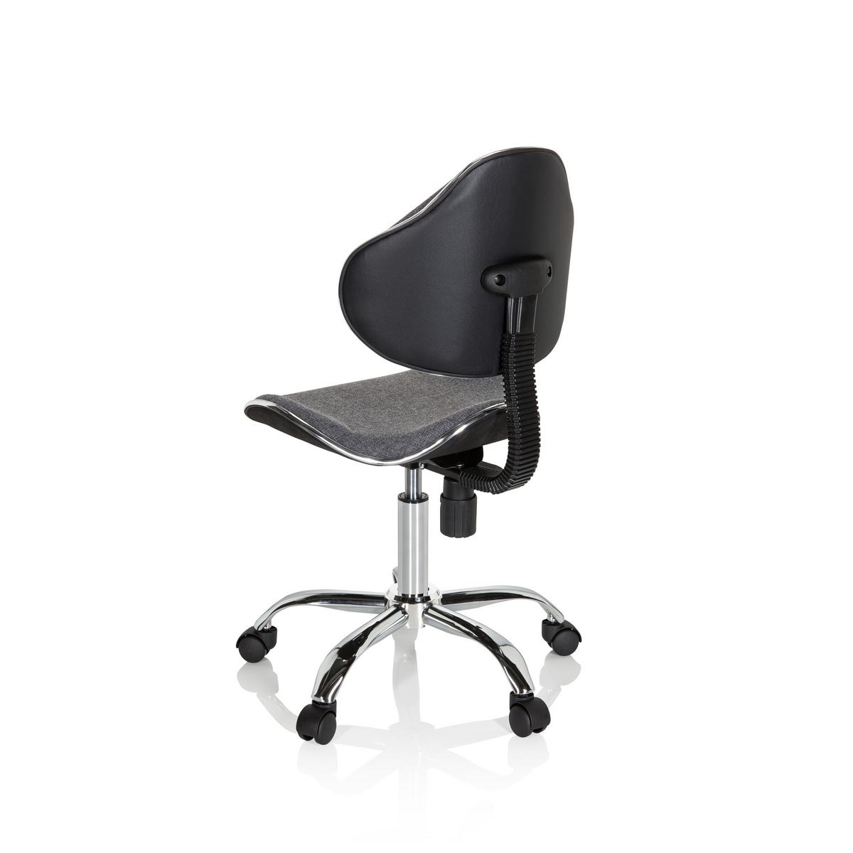 Jugenddrehstuhl Kiddy Gti 3 Grau - Grau, Basics, Kunststoff (47/87-98/49cm)