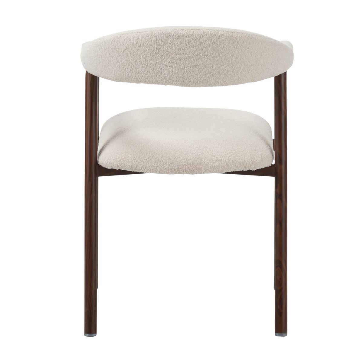 ARMLEHNSTUHL-SET Suki Elfenbein B: 55cm - Elfenbein, MODERN, Textil/Metall (55/82/55cm) - Livetastic