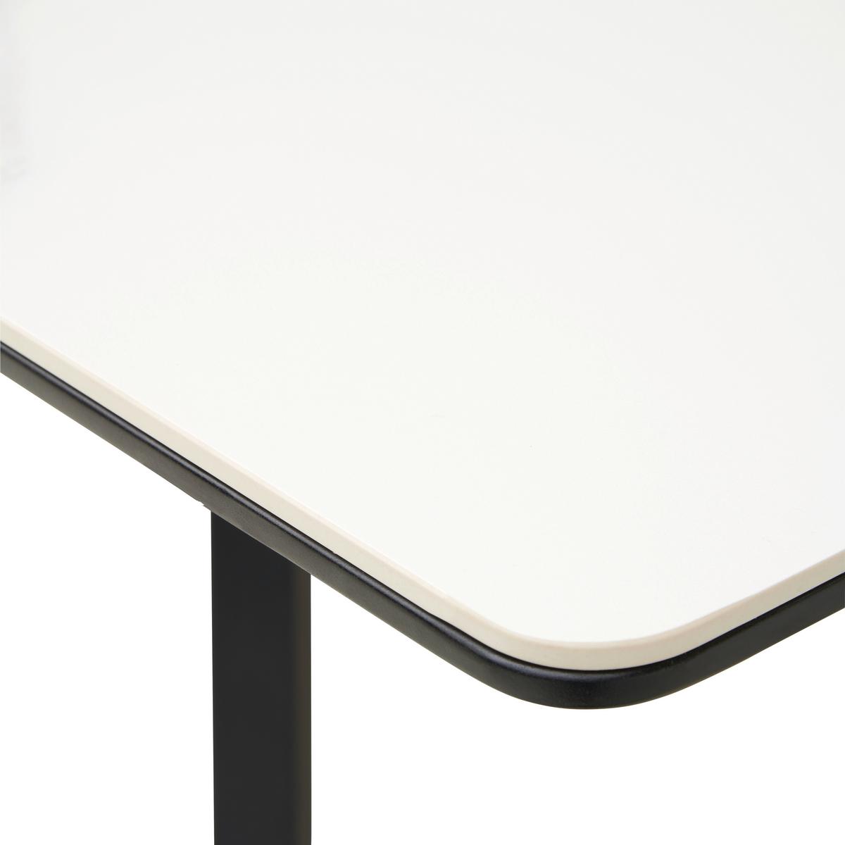 Esstisch Tea - Schwarz/Weiß, LIFESTYLE, Keramik/Holzwerkstoff (160-200/76/90cm) - MID.YOU