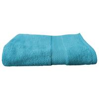 Handtuch Lala Baumwolle 400 G/M2 Türkis 45x90 cm - Türkis, KONVENTIONELL, Textil (45/90cm) - Ondega