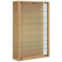 VITRÍNA VITROSA MINI - černá/barvy buku, Basics, kompozitní dřevo/plast (59/91/18cm) - MID.YOU