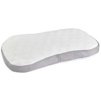 Šijový vankúš Lucy, 36/60/6cm, biela - biela, textil (36/60cm) - Nadana