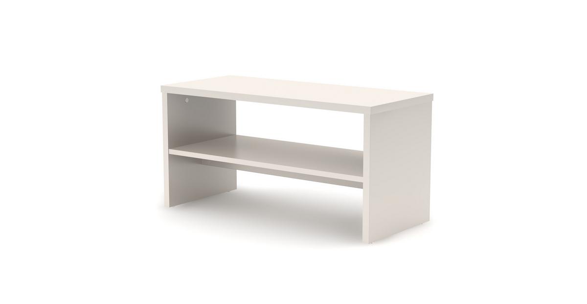 STOLEK NA ELEKTRONIKU LUCIE *CENOVÝ TRHÁK* - kašmírová, Basics, kompozitní dřevo (80/40/35cm) - Based