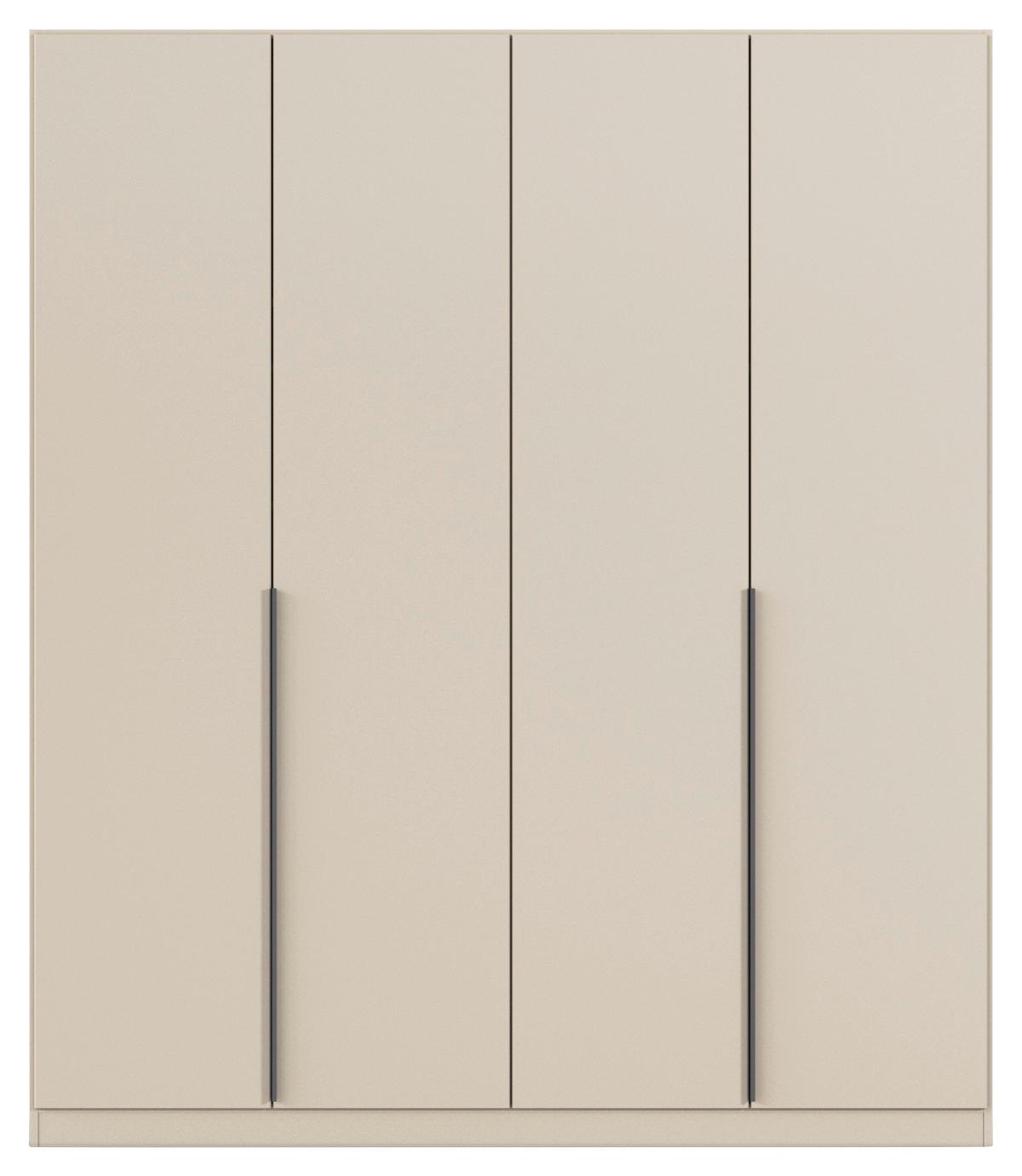 Drehtürenschrank Alabama Champagner B: 181 Cm - Champagner, MODERN, Holzwerkstoff (181/229/54cm) - Rauch Möbel