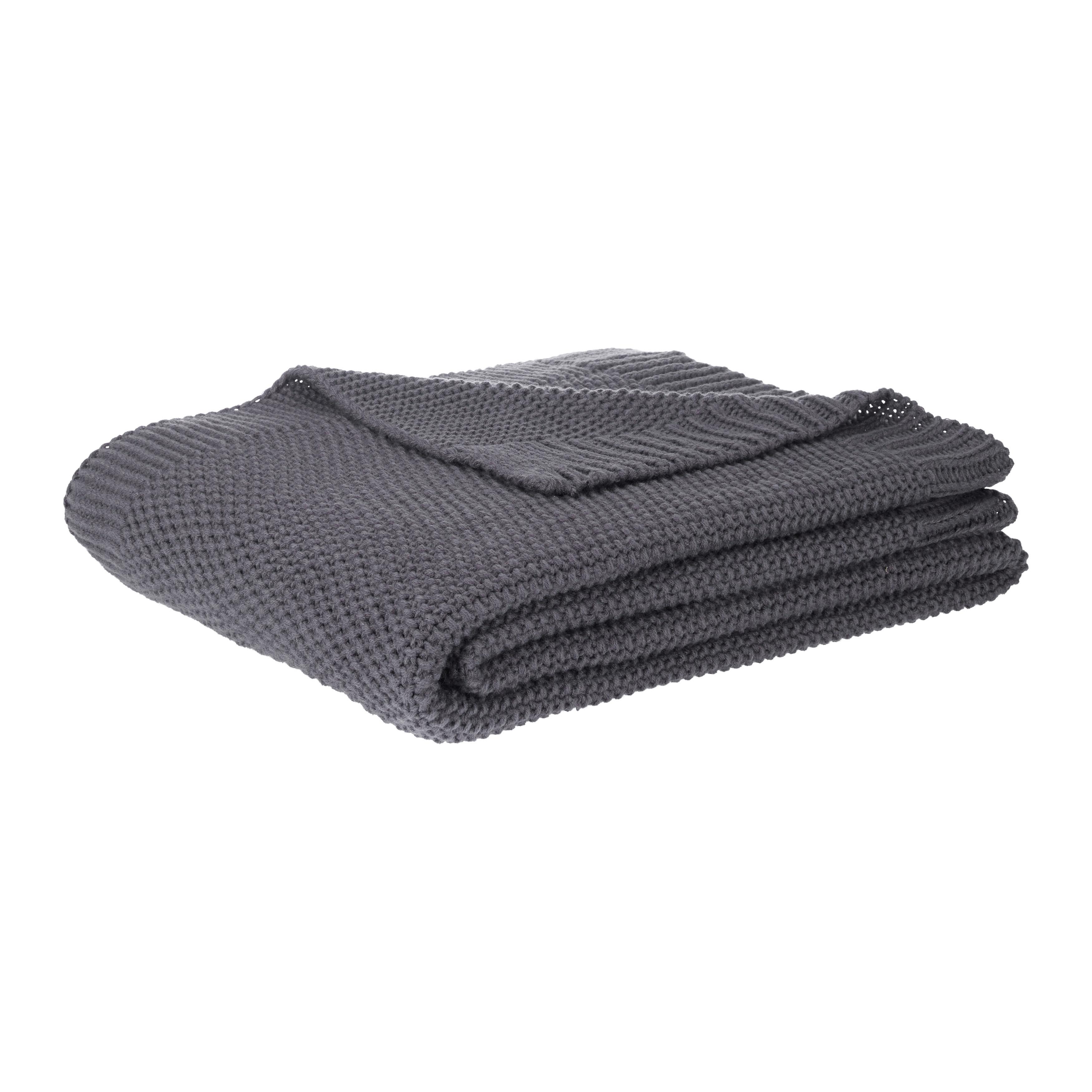 Deka Olli, 130/170cm, šedá - šedá, Moderní, textil (130/170cm) - Modern Living