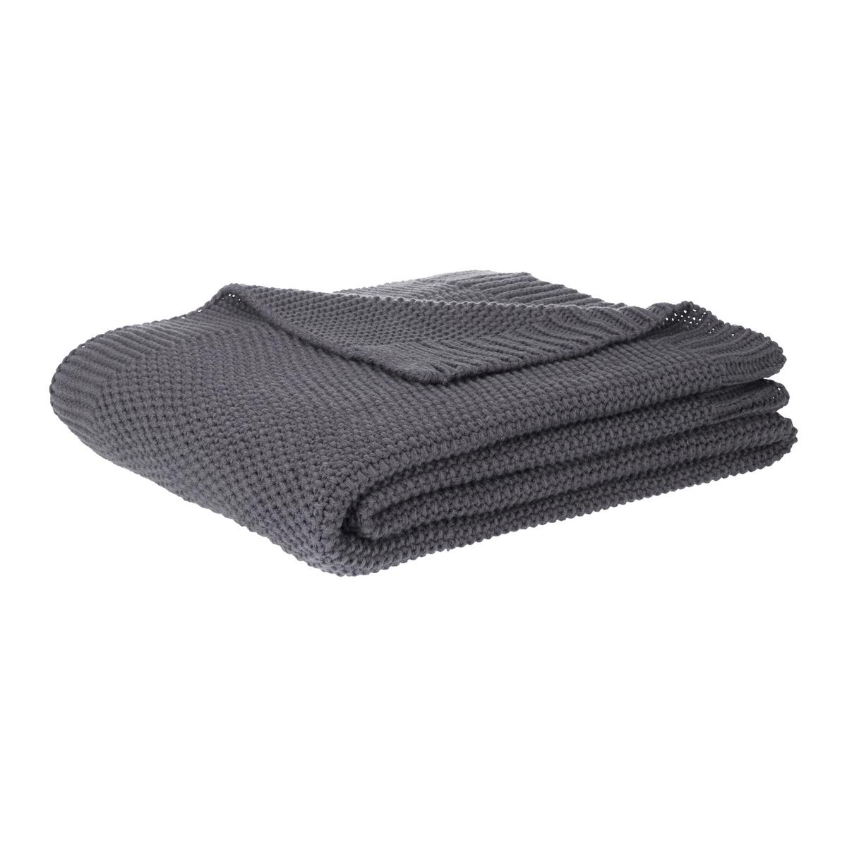 Deka Olli, 130/170cm, šedá - šedá, Moderní, textil (130/170cm) - Modern Living