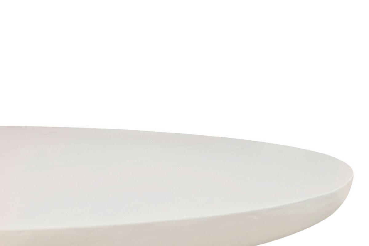 Couchtisch Weiß B: 122 cm - Weiß, Design, Holzwerkstoff/Stein (122/70/46cm) - MID.YOU