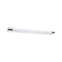 Bad-Wandleuchte Mizar 79716 Ip44 1-Flammig In Warmweiß - Chromfarben/Weiß, Design, Kunststoff/Metall (63/4,5/8,2cm) - Paulmann