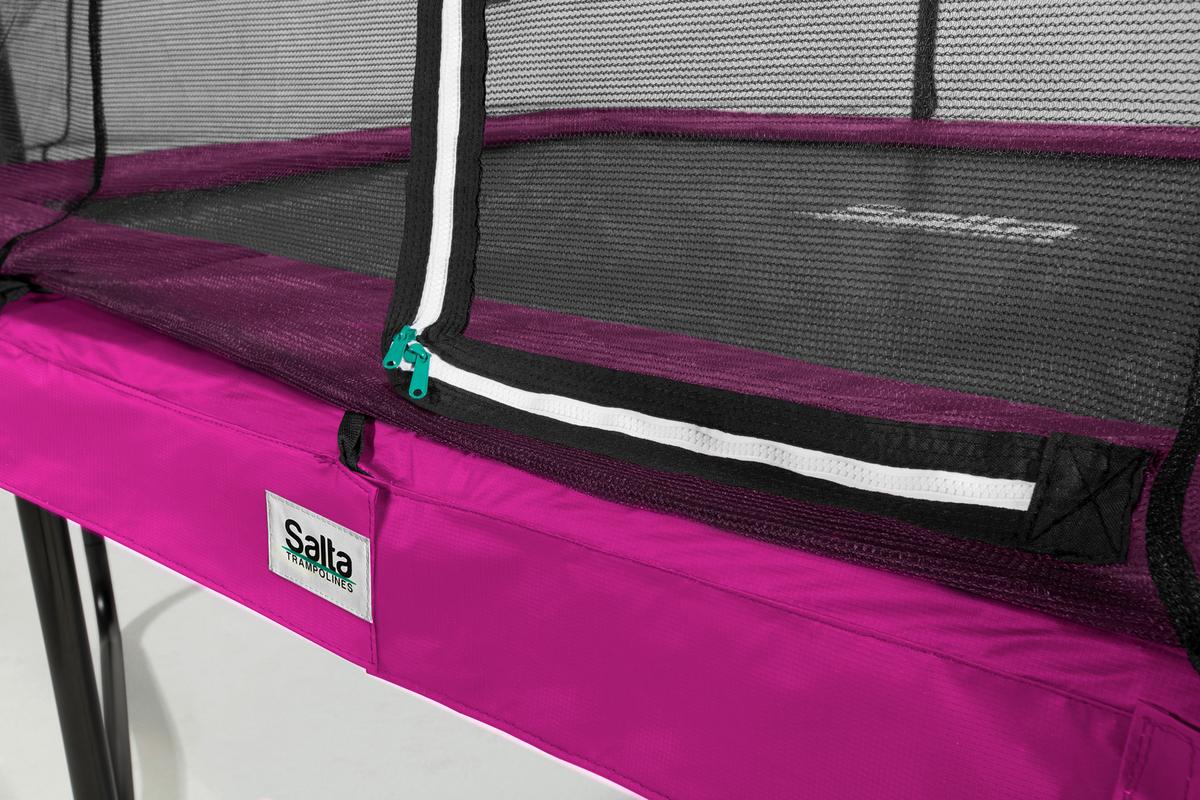 Trampolin 5092p - Pink, KONVENTIONELL (214/305cm) - Salta
