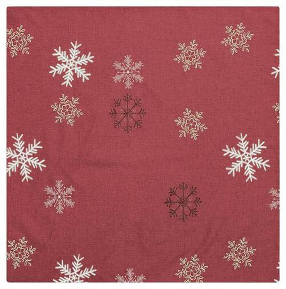 Tischdecke Noelle - Rot, ROMANTIK / LANDHAUS, Textil (85/85cm) - James Wood