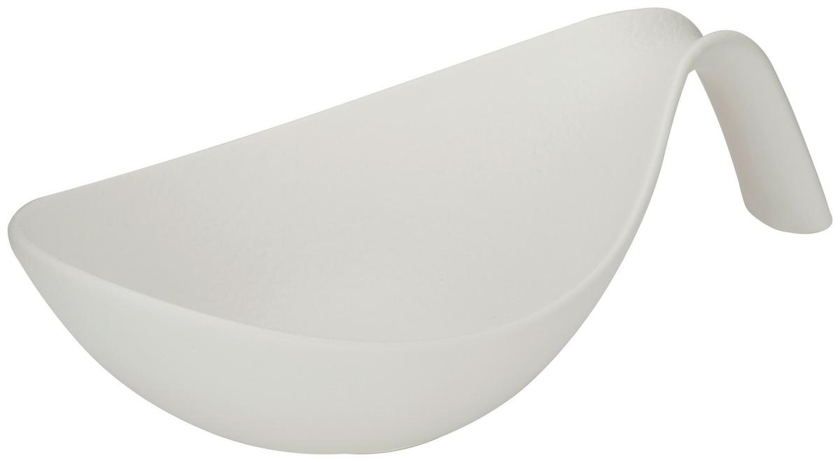 Schüssel Vivien - Weiß, Basics, Keramik (28,4/8,6/15,3cm) - James Wood