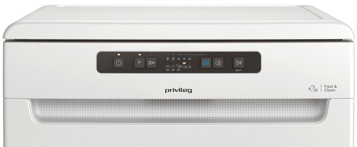 Geschirrspüler P2f Hd624 A - Weiß, Basics, Kunststoff/Metall (60/85/59cm) - Privileg