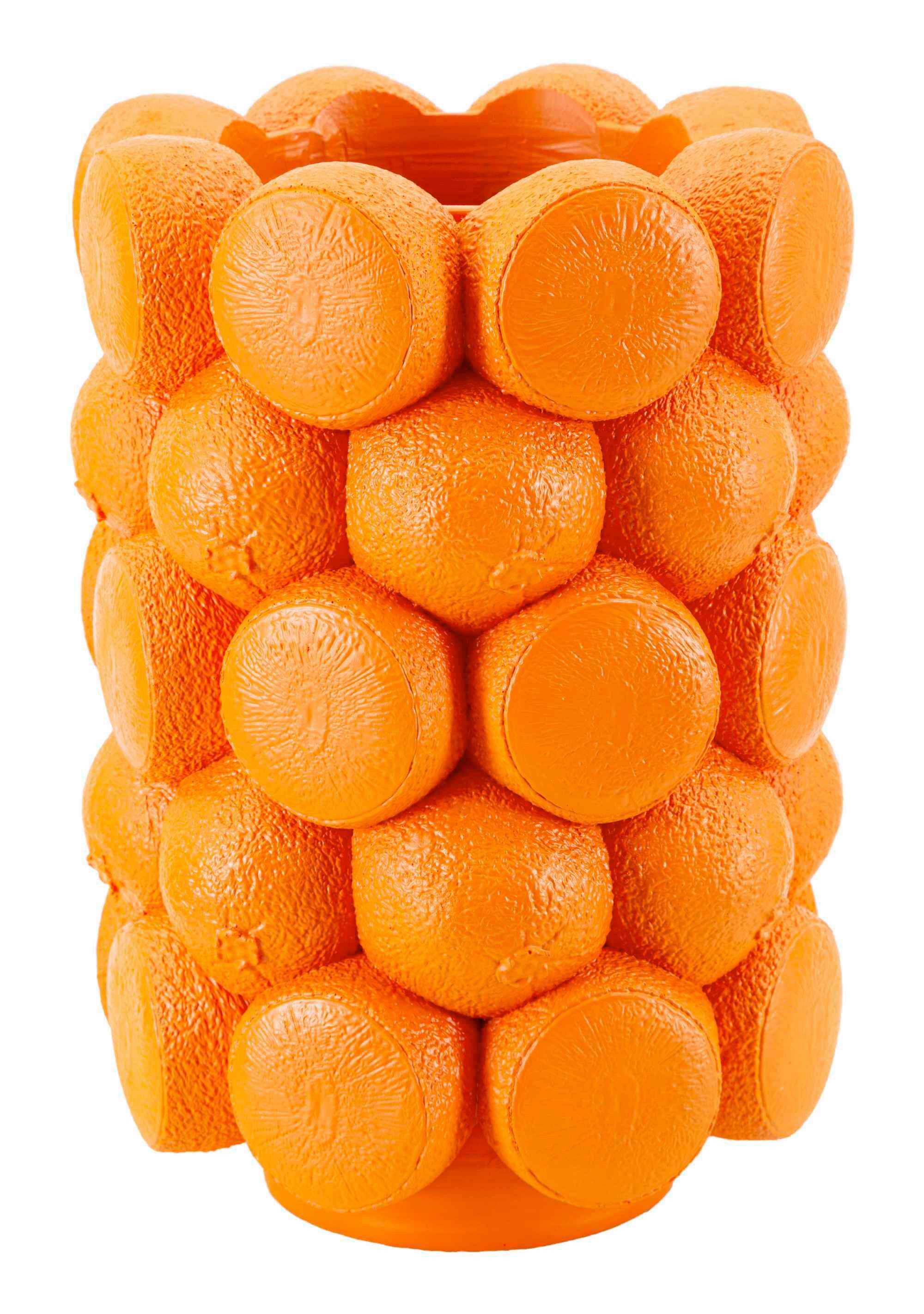 Vase Orange B: 19 Cm