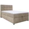 Boxbett mit Bettkasten Catania 120x200 cm Creme - Creme, MODERN, Holz/Holzwerkstoff (120/200cm) - MID.YOU