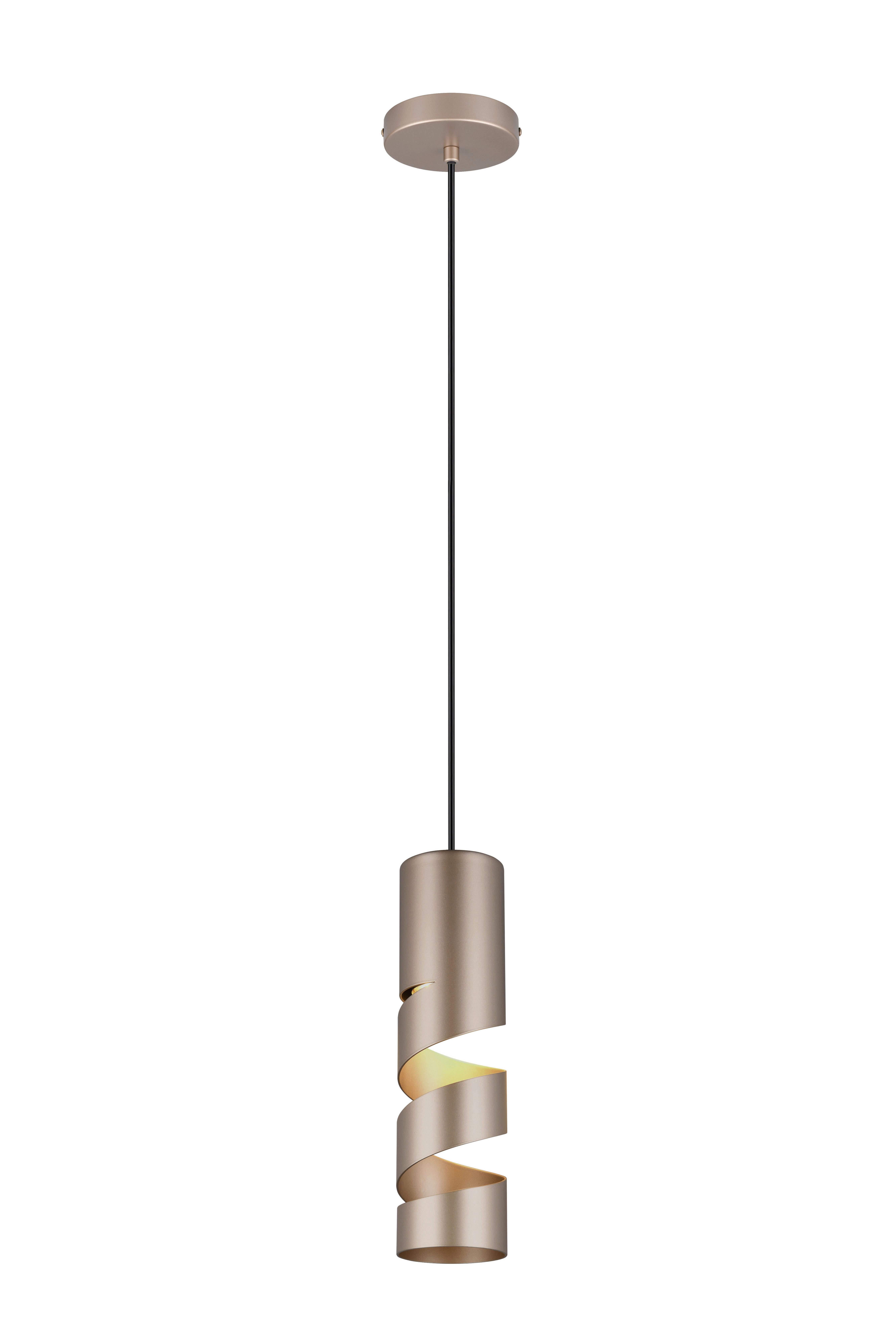 Pendelleuchte 364000165 Stream - Braun, Design, Metall (12/150cm) - Trio Leuchten