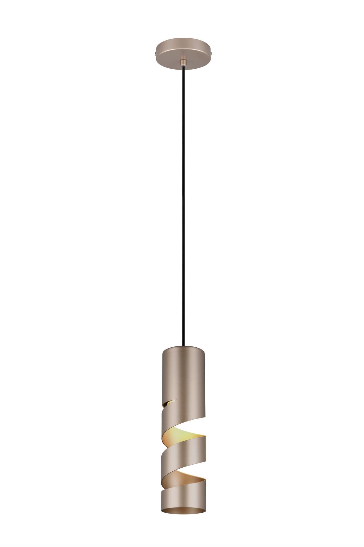 Pendelleuchte 364000165 Stream - Braun, Design, Metall (12/150cm) - Trio Leuchten