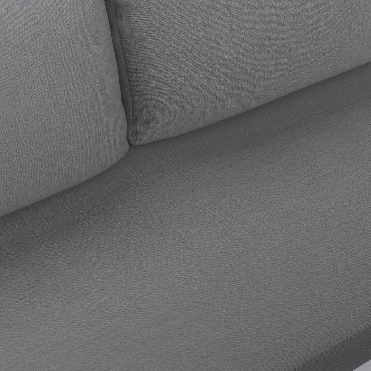 JEDÁLENSKÁ TERASOVÁ SÚPRAVA VENEYA - sivá/prírodná farba, Modern, kov/textil - Bessagi Garden