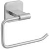 Toilettenpapierhalter Porto Matt Edelstahlfarben B: 14 cm - Edelstahlfarben, MODERN, Metall (14/6,5/10cm) - Wenko