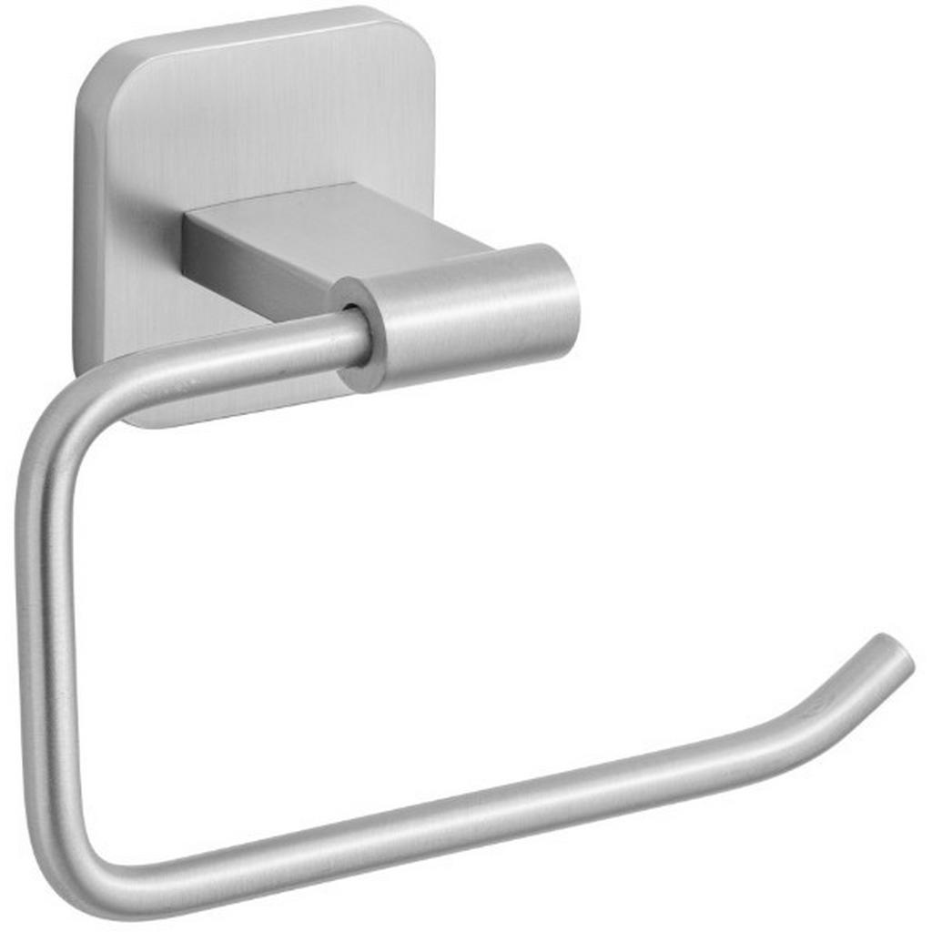 Toilettenpapierhalter Porto Matt Edelstahlfarben B: 14 cm