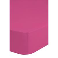 Spannleintuch Jersey Pink 160-180x200 cm 100% Baumwolle - Pink, Basics, Textil (160-180/200cm) - MID.YOU