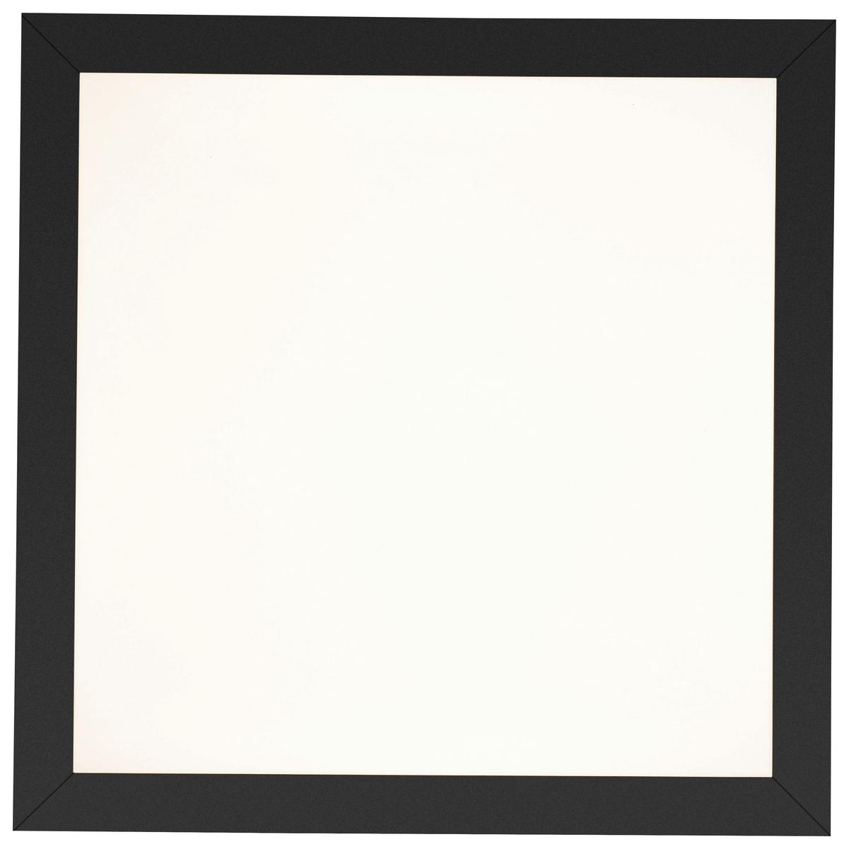 STROPNÍ LED SVÍTIDLO JUO - bílá/černá, Moderní, kov/plast (30/30/5,5cm) - Mömax