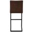 Barhocker Sonja - Schwarz/Braun, MODERN, Textil/Metall (44/108/57cm) Barhocker Sonja - Schwarz/Braun, MODERN, Textil/Metall (44/108/57cm)