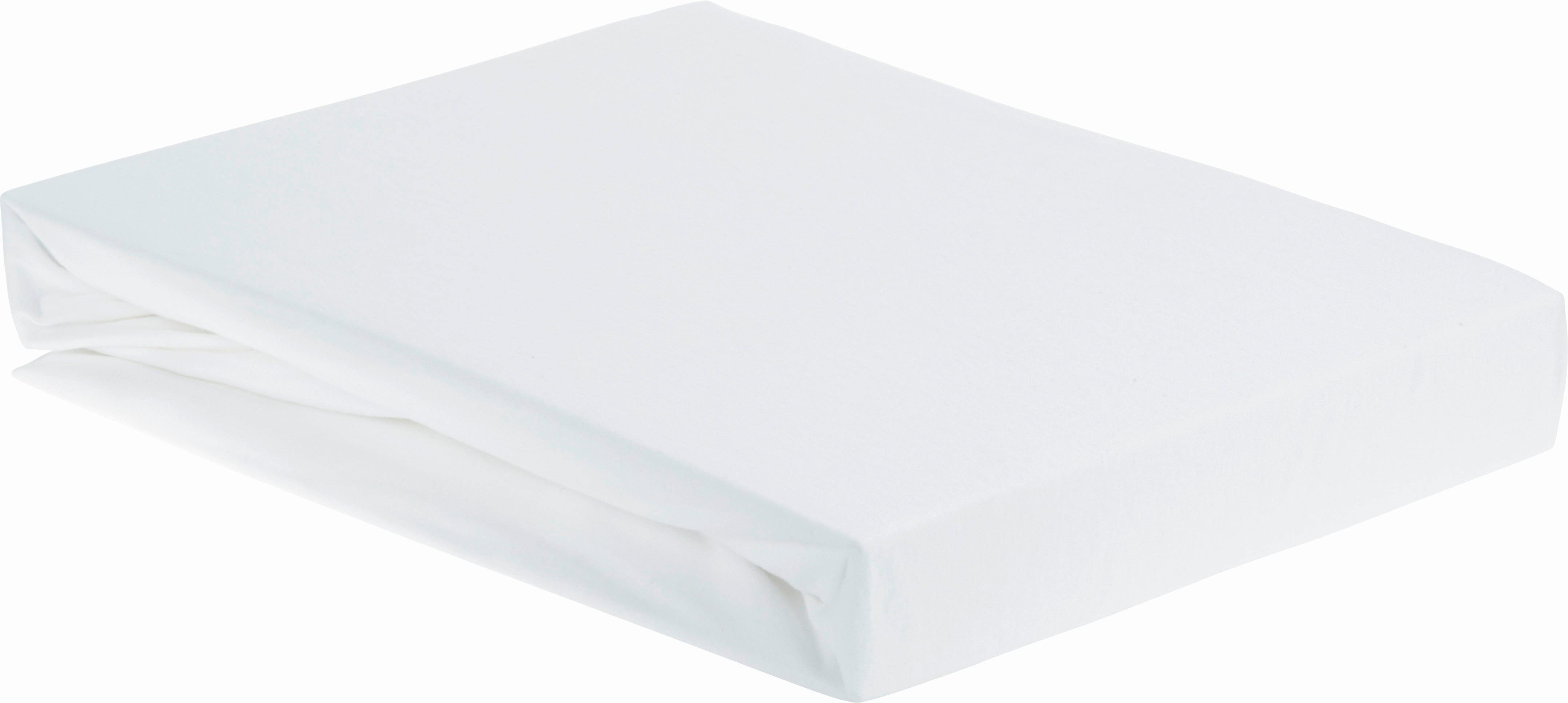 Prostěradlo Elasthan -Ext- 150/200/28 cm - bílá (150/200cm) - Premium Living