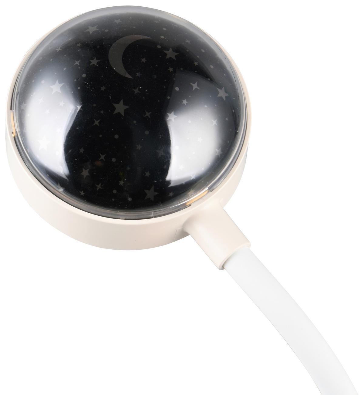 LED-Schreibtischleuchte Meri - Weiß, MODERN, Kunststoff (17/8,5/43,5cm) - BUNINO