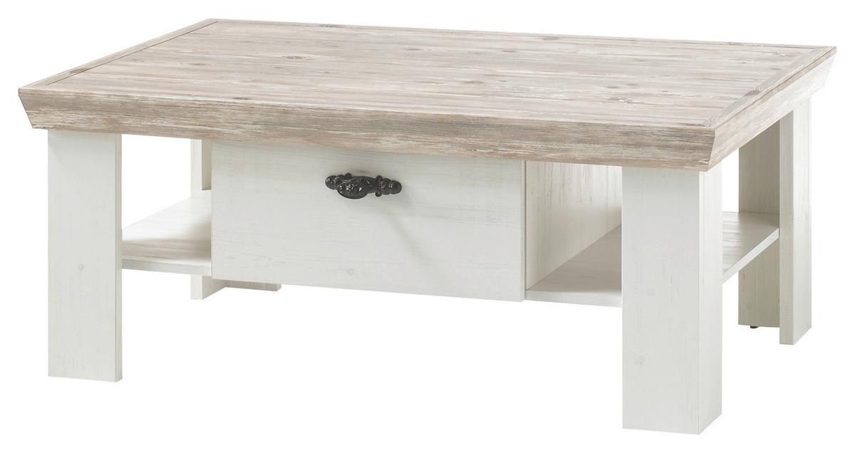 Couchtisch Florenz Pinienfarben/Hellbraun B:109cm - Hellbraun/Pinienfarben, Design, Holzwerkstoff (109/69/45cm) - MID.YOU