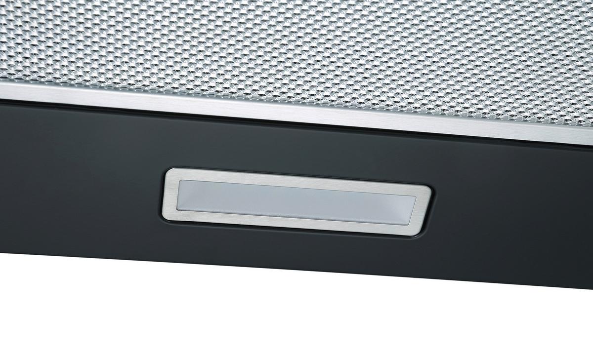 Dunstabzugshaube Karena Schwarz B: 60 cm, Led - Schwarz, Trend, Metall (60/58-96/47,5cm) - Respekta