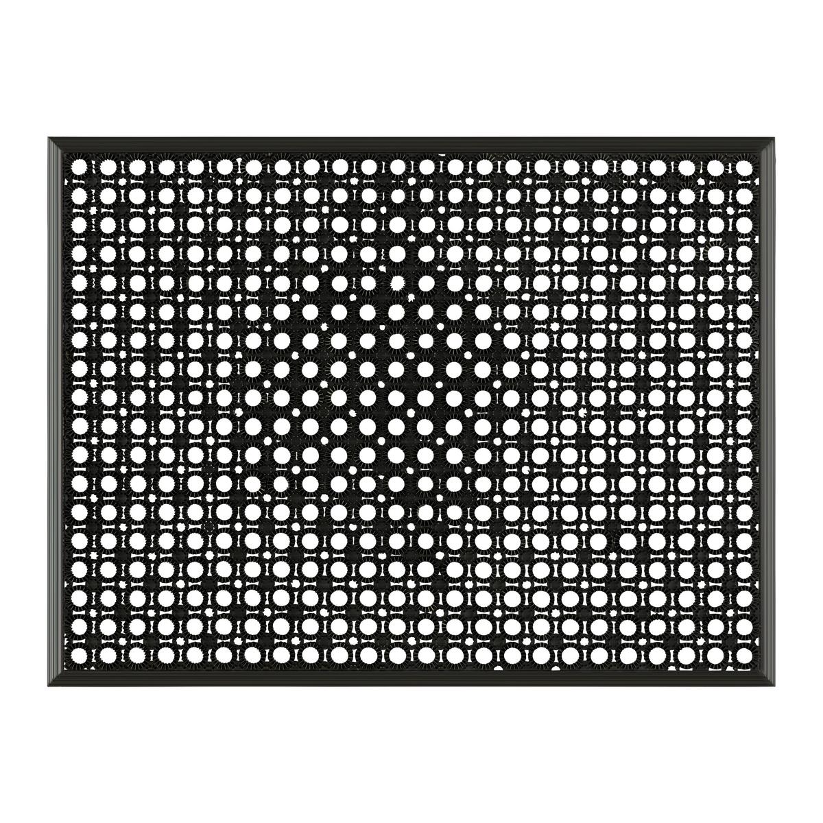 ROHOŽKA Lizzy, 48/62cm, čierna - čierna, Basics, plast (48/62cm) - Modern Living
