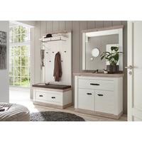 Garderoben Florenz Pinienfarben/hllbraun 224 Cm - Hellbraun/Pinienfarben, Design, Holzwerkstoff (224/201/45cm) - MID.YOU