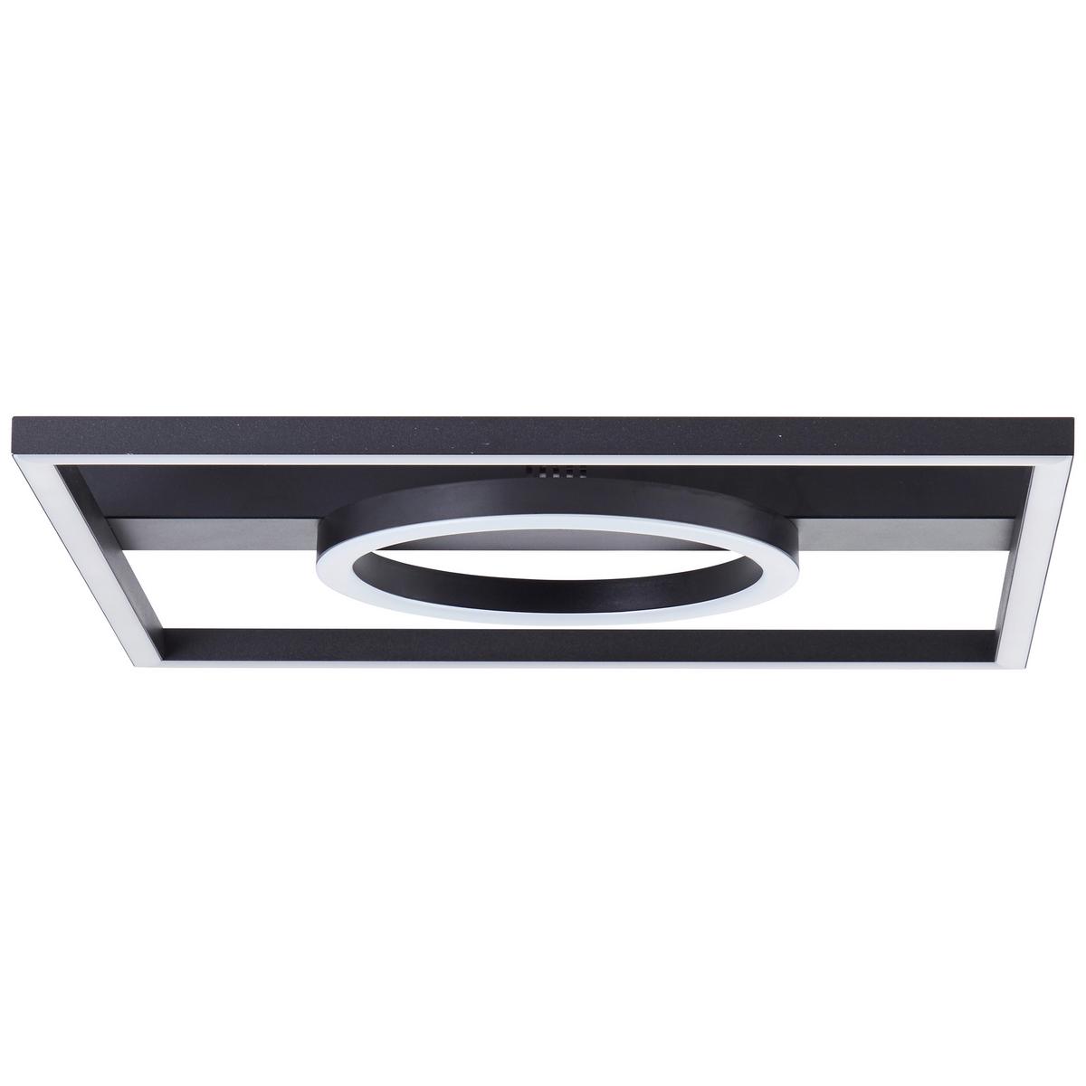 LED-Paneel G99929a06 Maureen - Schwarz, Design, Kunststoff/Metall (5/40/40cm) - Brilliant