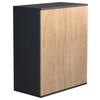 Kommode Dalosa Anthrazit/eiche Dekor - Honigeiche/Anthrazit, MODERN, Holzwerkstoff (60/73/32cm) - MID.YOU