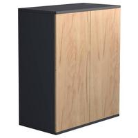 Kommode Dalosa Anthrazit/Eiche Dekor - Honigeiche/Anthrazit, MODERN, Holzwerkstoff (60/73/32cm) - MID.YOU