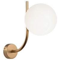 Wandleuchte Rendez-Vous - Messingfarben, Basics, Glas/Metall (15/29/31cm) - MAYTONI