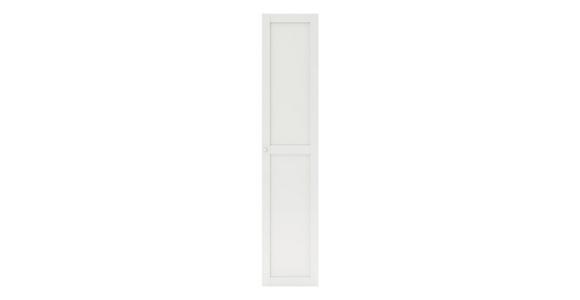 Drehtürenschrank Mit Soft-Close 182cm Unit Weiß - Weiß, MODERN, Holzwerkstoff (182,2/210/58,3cm) - Ondega