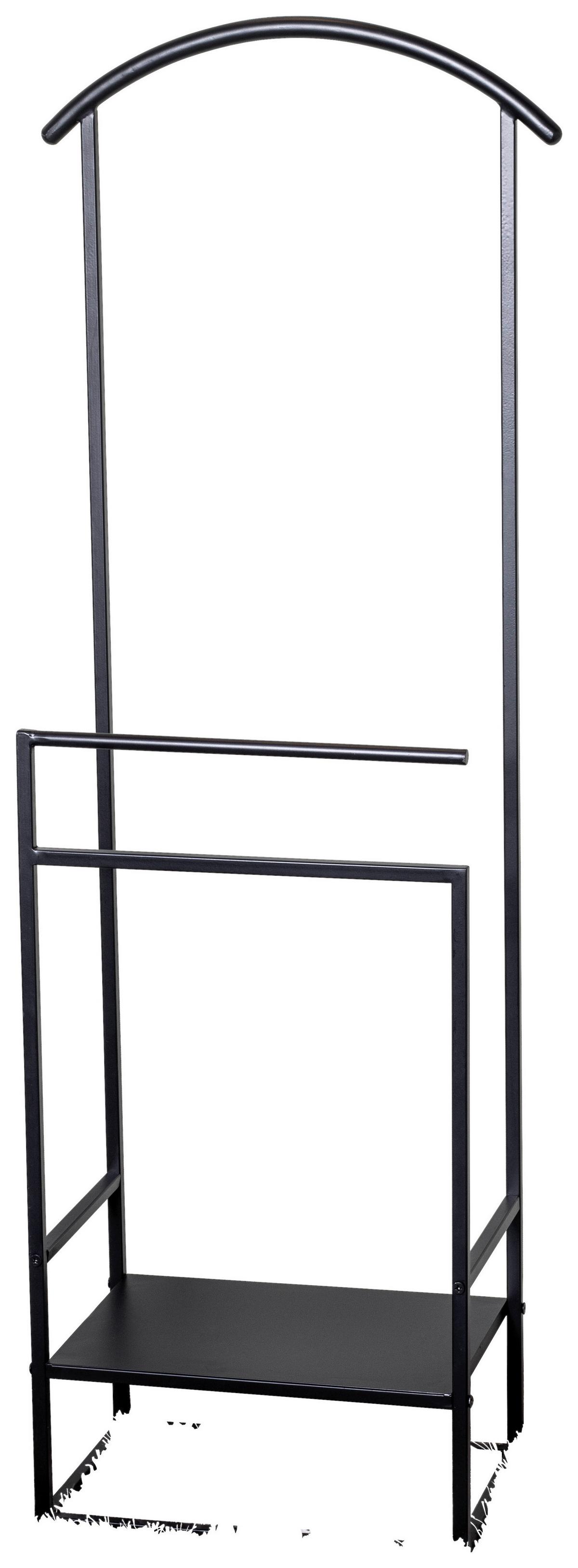 NĚMÝ SLUHA PAISLEY - černá, Moderní, kov (46/128/26cm) - Mömax