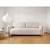 Schlafsofa Arcadova Beige B: 244cm - Eichefarben/Beige, Design, Textil (244/97/97cm) - MID.YOU